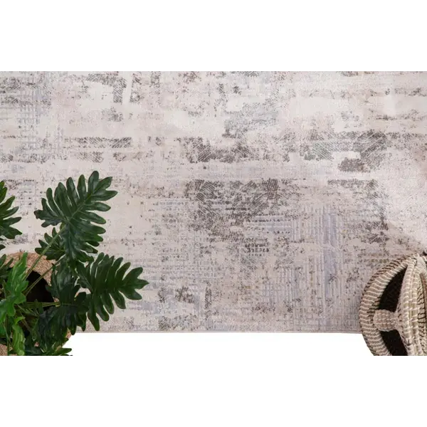 Μοντέρνο χαλί Tokyo 77Α L. Grey Royal Carpet