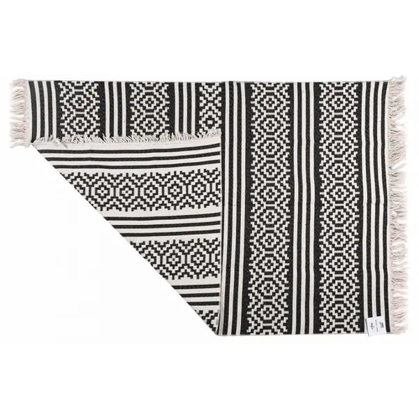 Βαμβακερό κιλίμι Aria Art-Kilim 22296 BLACK