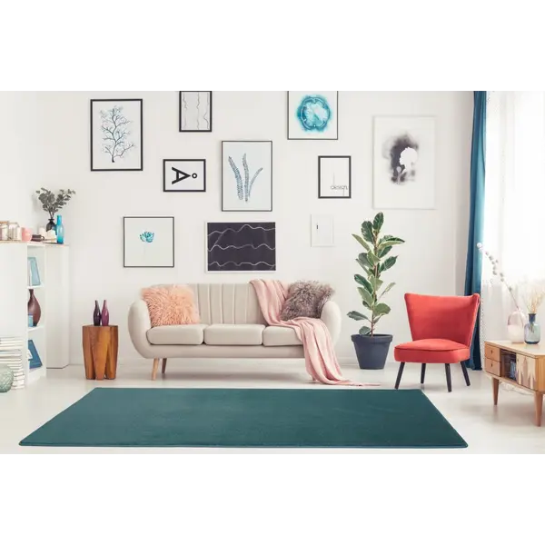 Mοκέτα πράσινο πετρόλ Sweet 83 - Colore Colori