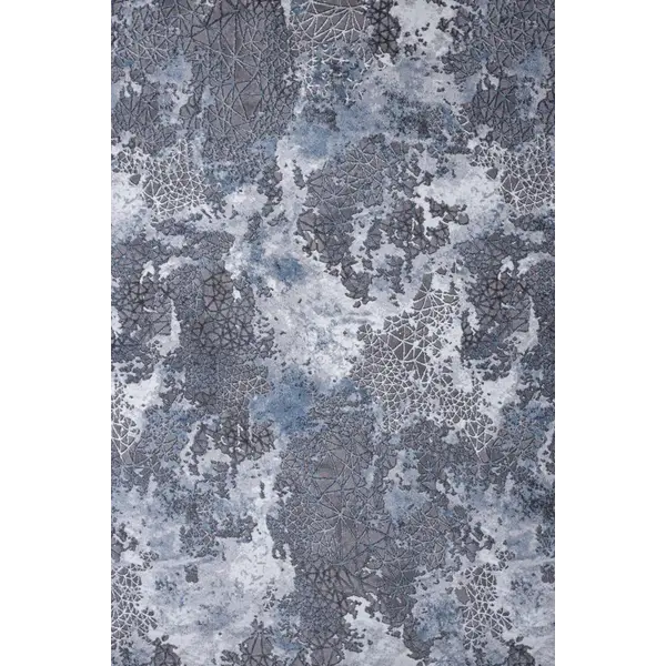 Χαλί μοντέρνο αφηρημένο γκρι μπλε Ostia 7015/953 - Colore Colori