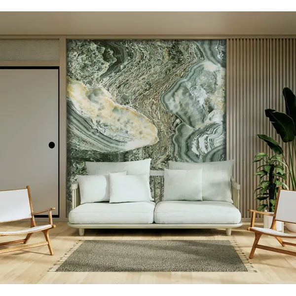 PVC WALL PANEL  2.8/1220/2800mm  ONYX GREEN 901