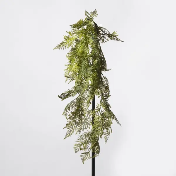 Supergreens Τεχνητή Κρεμαστή Φτέρη Adenium  Πράσινη Σκούρη 80 εκ.