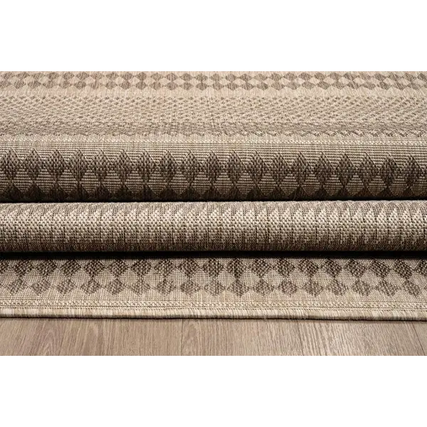 ΧΑΛΙ ETHNIK  202668C BROWN/CARAMEL BEIGE