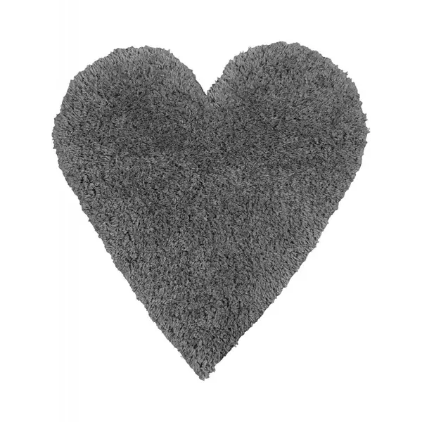 Παιδικό Χαλί DARK GREY SHADE HEART 