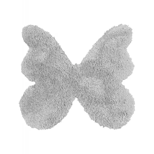 Παιδικό Χαλί LIGHT GREY SHADE BUTTERFLY 