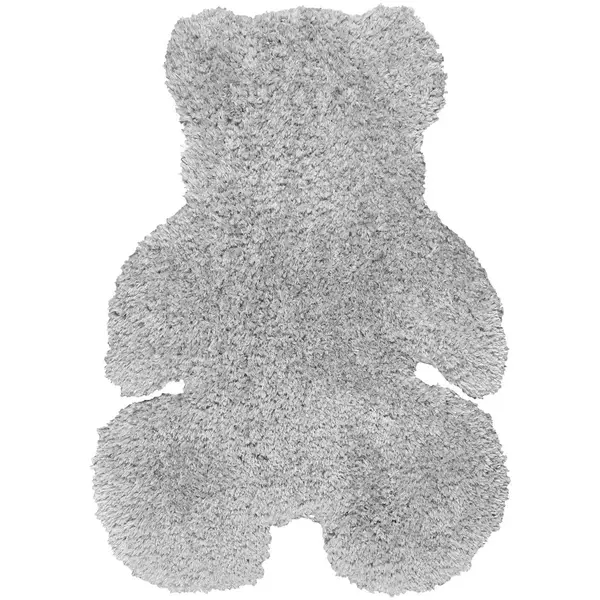 Παιδικό Χαλί LIGHT GREY SHADE TEDDY BEAR 