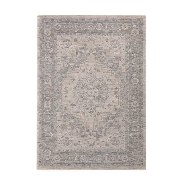 Κλασικό Χαλί Tabriz 647 L.GREY Royal Carpet