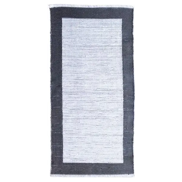 Βαμβακερό χαλί PINEROLO WHITE/SILVER