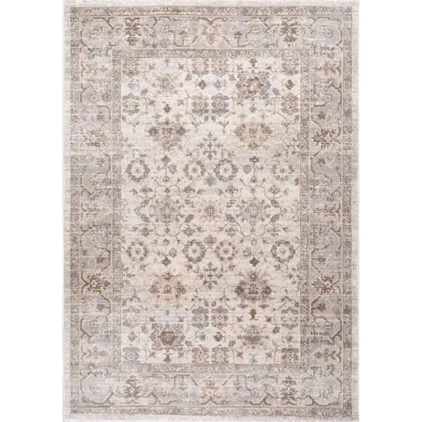 Χαλί Estia 2571 Light Grey White
