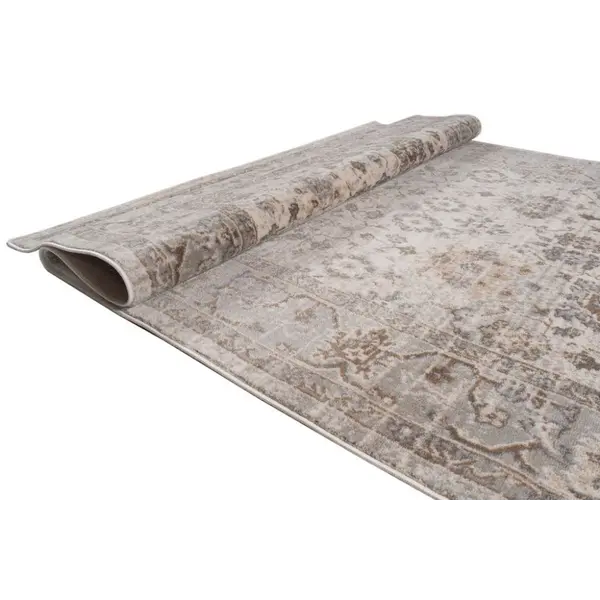 Χαλί Estia 2571 Light Grey White