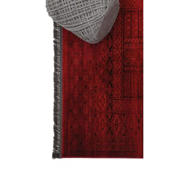 Κλασικό Χαλί Afgan 7504H D.Red -  Royal Carpet