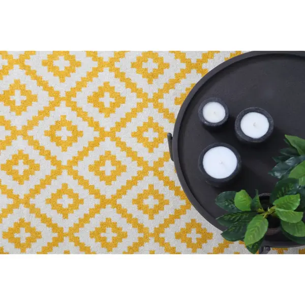 Χαλί Decorista 1721 O Yellow - Royal Carpet