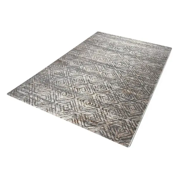 Χαλί Estia 3848 D.Grey White