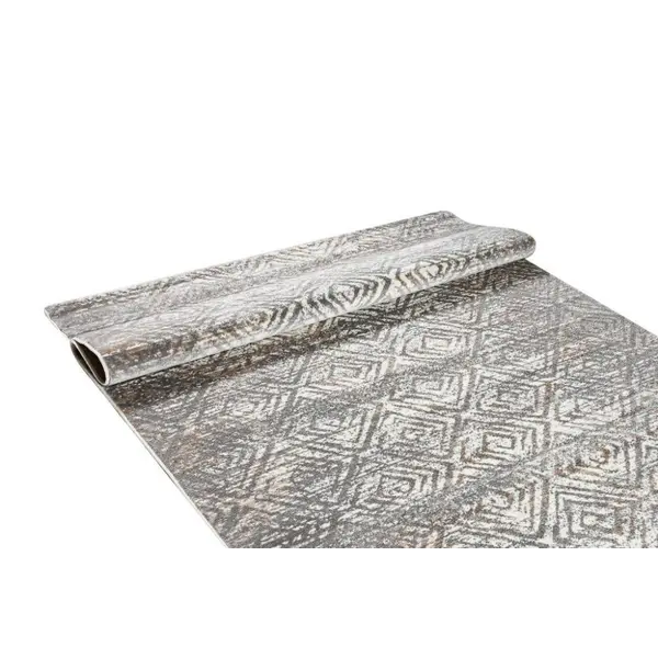 Χαλί Estia 3848 D.Grey White