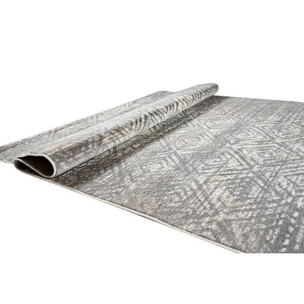 Χαλί Estia 3848 D.Grey White