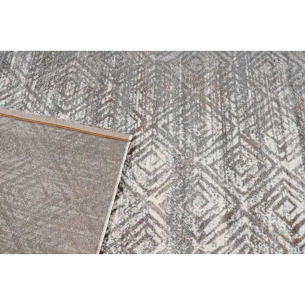 Χαλί Estia 3848 D.Grey White