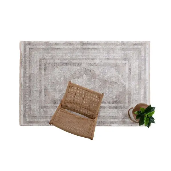 Μοντέρνο Χαλί Infinity 5915B Grey White Royal Carpet
