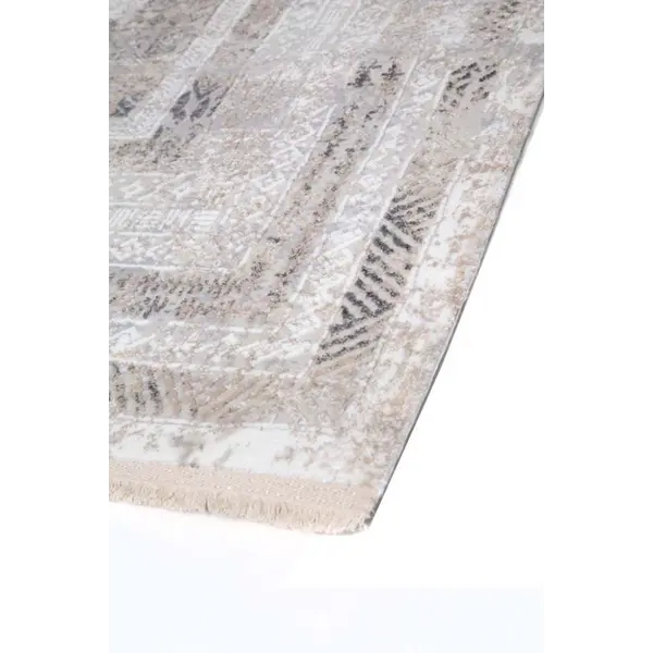 Μοντέρνο Χαλί Infinity 5915B Grey White Royal Carpet