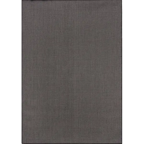 Χαλί 4 εποχών άσπρη μαύρη ψάθα Maestro 9002-90 - Colore Colori