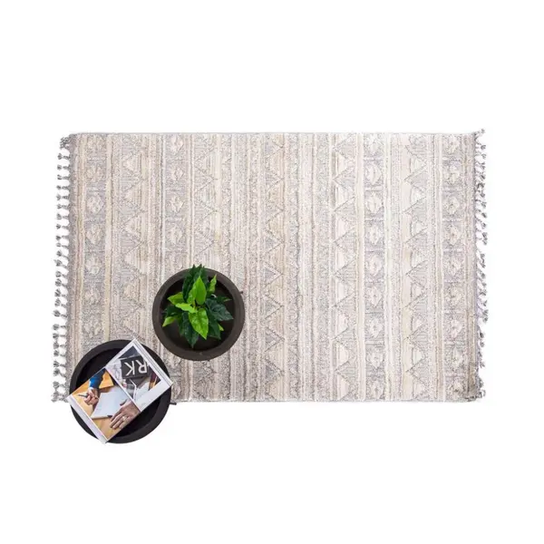 Xαλί La Casa 725A White L. Grey Royal Carpet