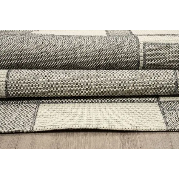 ΧΑΛΙ ETHNIK  1449D GREY-ECRU
