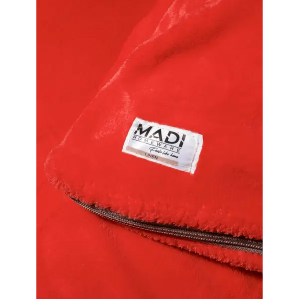 Παπλωματοθήκη DULL RED 