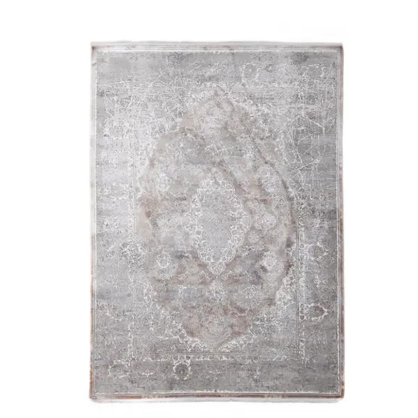 Χαλί Bamboo Silk Δ-5991A L.GREY D.BEIGE Royal Carpet