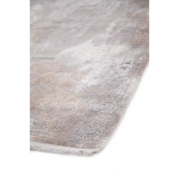 Χαλί Bamboo Silk 6864A L.GREY D.BEIGE Royal Carpet