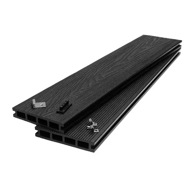 Πάτωμα Deck WPC ΝΕΑΣ ΓΕΝΙΑΣ 8050 Dark Grey