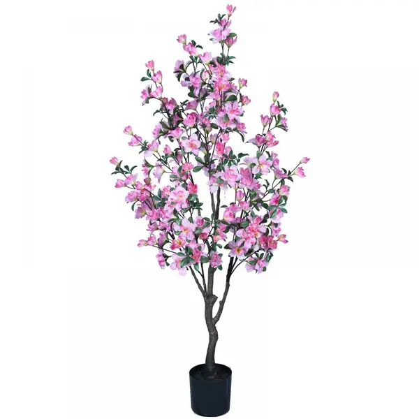 Supergreens Τεχνητό Δέντρο Αζαλέα "Rhododendron" Ροζ 50x50x130 εκ.