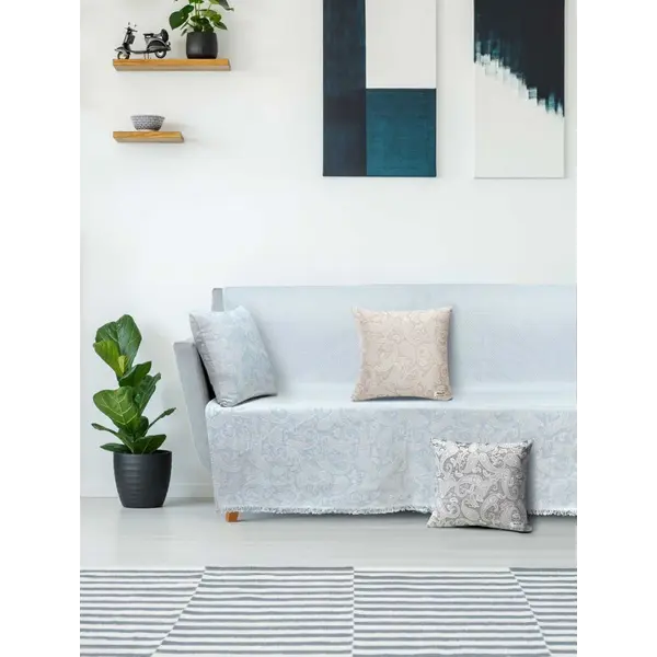 Διακοσμητικό Μαξιλάρι ROCOCO CYAN 