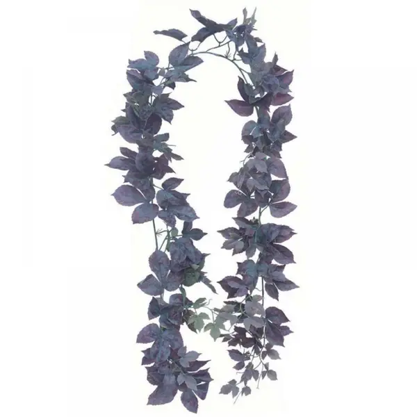 Supergreens Τεχνητή Γιρλάντα Σφένδαμος "Saccharinum" Μωβ 180 εκ.
