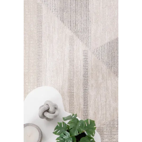 Μοντέρνο Χαλί Solid 1409 IVORY Royal Carpet