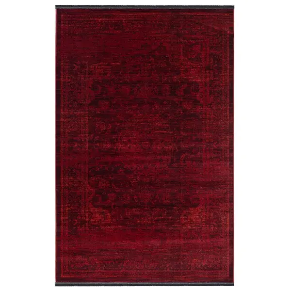 Χαλί ezzo Nomade Fringes 6632BHH RED