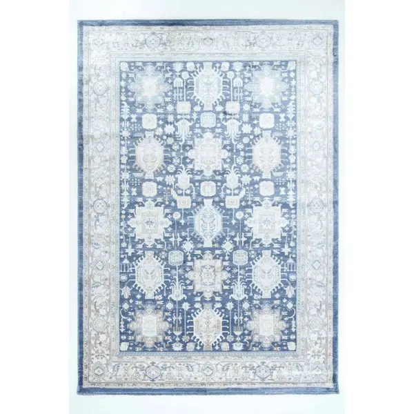 Χαλί ezzo Barocco D187AH9 BLUE