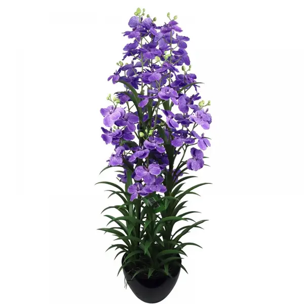 Supergreens Τεχνητό Φυτό Ορχιδέα "Cymbidium Orchid" Μωβ 120 εκ.