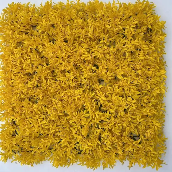 Supergreens Τεχνητή Φυλλωσιά Φτέρη "Cinnamon" Κίτρινη 50x50 εκ.