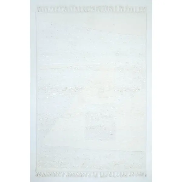 Χαλί ezzo Neve Shaggy D109A1A CREAM
