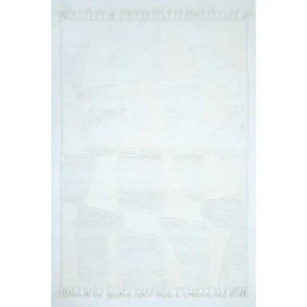 Χαλί ezzo Neve Shaggy D110A1A CREAM