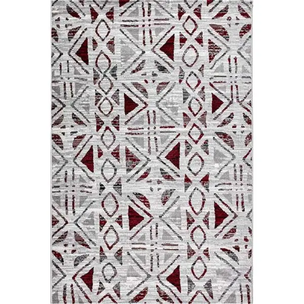 Χαλί Estia 215 GREY RED