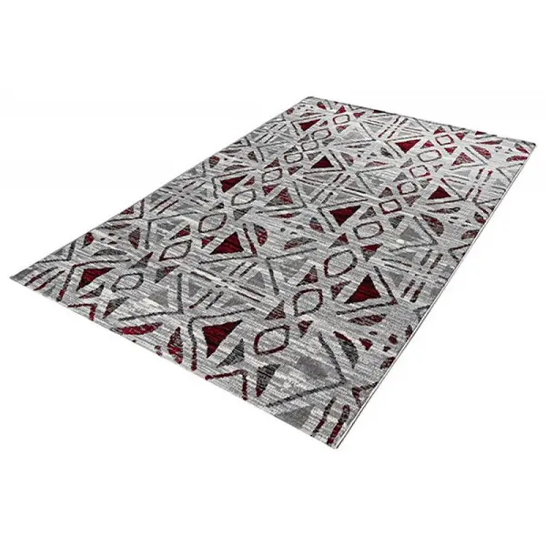 Χαλί Estia 215 GREY RED