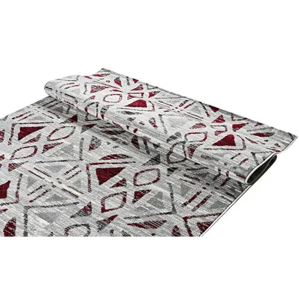 Χαλί Estia 215 GREY RED