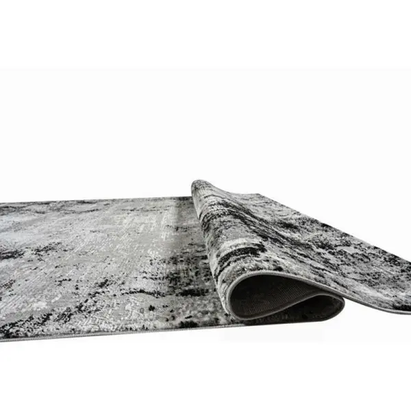 Χαλί Monaco Moma NP338 GREY BLACK