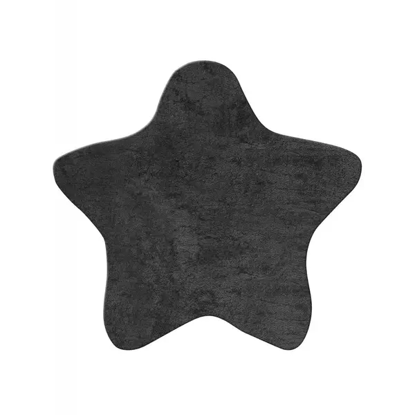 Παδικό Χαλί FEATHERY BLACK STAR 
