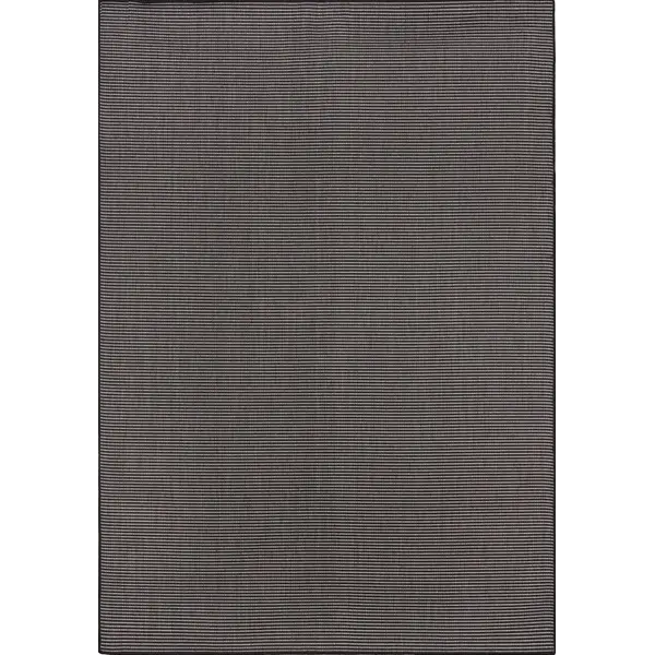 Χαλί 4 εποχών άσπρη μαύρη ψάθα Maestro 9002-90 - Colore Colori