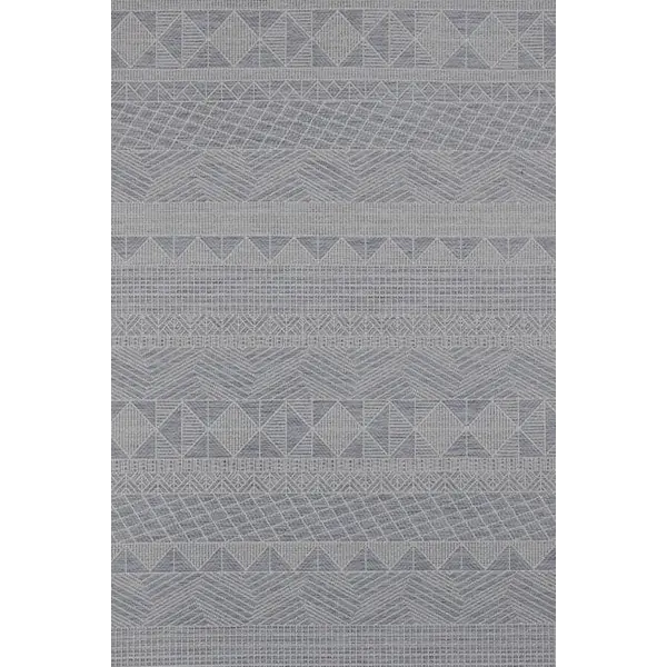 Ψάθινο χαλί Jersey 765/514 Ανοιχτό Πετρόλ Γεωμετρικά Σχέδια - Colore Colori