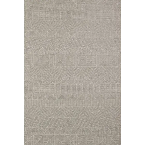 Ψάθινο χαλί Jersey 765/515 Ανοιχτό Μπεζ Γεωμετρικά Σχέδια με το μέτρο - Colore Colori