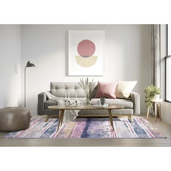 Χαλί Monza 8080/110 πολύχρωμες αφηρημένες ρίγες - Colore Colori