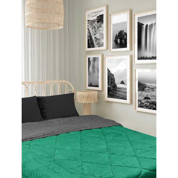 Κουβερτοπάπλωμα CHILL GREEN ANTHRACITE 