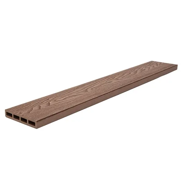Σανίδα  WPC ΠΕΡΙΦΡΑΞΗΣ ΝΕΑΣ ΓΕΝΙΑΣ 21/120mm TEAK 90155